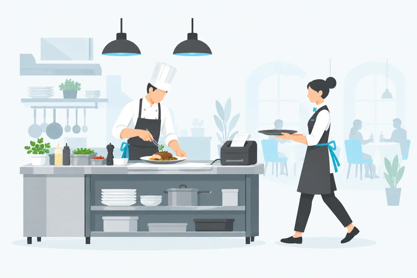 Prepare and serve